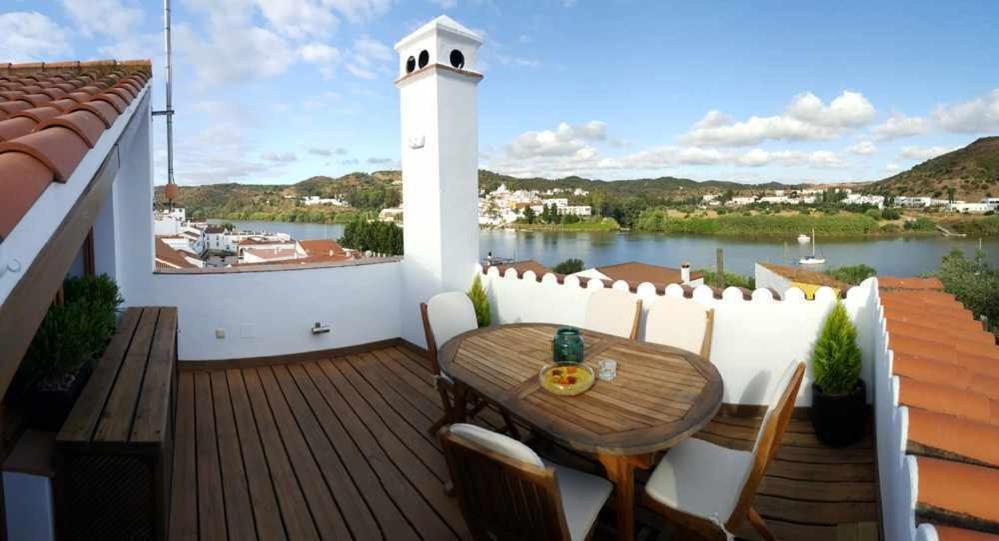 Casa Rural La Raba Terraza Con Increibles Vistas Sanlúcar de Guadiana Exterior foto
